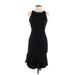 Nicole Miller Cocktail Dress - Bodycon: Black Dresses - Women's Size 8