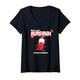 Damen Red Hot Sushi Alarm: Wasabi Wake-Up Call! T-Shirt mit V-Ausschnitt