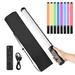 Walmeck Handheld RGB Tube Video Wand 3200K-5500K Dimmable 9 Colorful Effects Built-in Battery with Remote Control for Vlog Live Streaming Product Photography