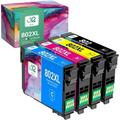 Remanufactured Ink Cartridge Replacement for EPSON 802 802 XL Ink Cartridges to use with Workforce Pro WF-4740