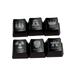 WINDLAND 6PCS DIY ABS Backlit Mechanical Keyboard Keycap OEM Profile R4 Personality Height Translucent for Key Cap