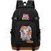 Large Capacity Travel Knapsack with Front Pocket Casual The Amazing Digital Circus Graphic Student Bookbag Laptop Bag