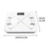 Hesxuno Digital Weight Scale Smart and Accurate Bathroom Scale with Clear LED Display Bluetooth Scale Supports Mobile App Maximum Load Capacity 180kg