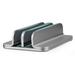 Adjustable Vertical Laptop Stand Aluminum Alloy Laptop Holder 3 in 1 Design Space-Saving for All Laptops
