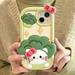 Kittys Iphone14Promax 13 12 11 Sanrioed Kawaii Cartoon Anime Kuromi Phone Case Silicone Soft Back Cover Y2K Kt Cat Cute Gifts