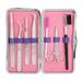 Eyelash Makeup Tools Dekaim 7PCS Professional Grafting Eyelash Tool Set Eyelashes Extension Scissors Tweezers Kit