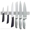 3x Porte Couteaux de Cuisine,Barre Magnétique pour Couteaux 40 cm, magnétique en Inoxydable 304