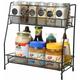 Rangement Epices Cuisine, Etagere Rangement, Organisateur Cuisine, Rangement Epices pour Poste de