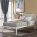 Winston Porter Bergeson Solid Wood Platform Storage Bed in White | 40.6 H x 41.7 W x 79.5 D in | Wayfair 118284B15C71447087828940C24C49B9