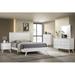 Corrigan Studio® Blandine 5 - Piece Bedroom Set in White Wood in Brown/White | 53.75 H x 63.9 W x 84.85 D in | Wayfair
