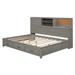 Millwood Pines Eveloe Daybed Bed Wood in Gray | 44.1 H x 65.1 W x 78 D in | Wayfair 11ED933CB46B473191A365B1E0A90F59