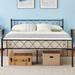 Ebern Designs Lianna Metal Platform Bed Frame w/ Headboard & Footboard Metal | 5.85 H x 78.39 W x 10.53 D in | Wayfair