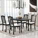 Alcott Hill® 5 Piece Dining Set Dining Table Set Dining Room Set Dining Set Kitchen Table & Chairs in Brown | Wayfair