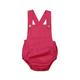 Slowmoose Newborn Kids Bodysuit, Jumpsuit, Sunsuit Outfits 18M / Rose Red