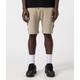 Fred Perry Mens Taped Sweat Shorts - Colour: U84 Warm Grey/Brick - Size: Large