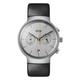 Braun Classic Quartz Silver Dial Black Leather Strap Men’s Watch BN0265SLBKG