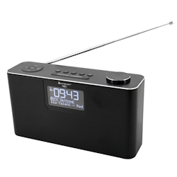 Soundmaster HighLine DAB700SW tragbares Digitalradio DAB+ UKW mit USB SD Bluetooth