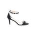 H&M Heels: Black Shoes - Women's Size 40 - Open Toe