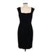 Calvin Klein Casual Dress - Sheath: Black Dresses - Women's Size 8