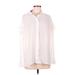 BB Dakota by Steve Madden 3/4 Sleeve Blouse: Ivory Tops - Women's Size Medium