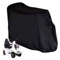 Mobility Scooter Cover, Heavy Duty Mobility Scooter Storage Cover Rain UV Protector Waterproof for Most Mobility Scooter, All-Weather Outdoor Protection 120 x 60 x 90 cm/47 x 24 x 36 inch