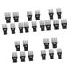 MAGICLULU 25 Pcs Hair Dryer Comb Hair Dryer Accessory Hair Dryer Nozzle Adapter Nozzle Hair Dryer Diffuser Attachment for Hair Dryer Shoelace Charms Plastic Modeling Flat Mouth
