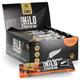 Healthspan Elite All Blacks Protein Bars (12 bars) | 21g Plant Based Protein Per Serving | 7.8g Fibre | 1g Naturally Occurring Sugars | Informed Sport Accredited | Vegan (Chocolate & Salted Caramel)