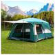 Family Camping Tent 5 to 8 Persons Quick Build,Ventilated Black Out Tent Premium Sturdy Quick Pitch Tent for Camping Hiking Picnic Garden