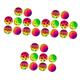 Abaodam 30 Pcs 16 Gradient Ball Bouncy Kick Ball Colorful Pool Ball Bulk Bouncy Balls Ball Inflatable Playground Balls Dodgeball Kick Balls Handball Child Elastic Play Ball