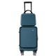 SPOFLYINN 4 Piece Luggage Suitcase Set Hardshell Lightweight Expandable Suitcase Set with TSA Lock and Spinner Wheels for Men Women (16"/20"/24"/28"), Blue, One Size, Fashion