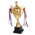 POPETPOP 2 Pcs Classic Trophy Game Trophy Soccer Medals for Kids Cup Trophy Metal Trophy Winner Trophies Great Trophy Party Favor Trophy Toys for Kids Funny Trophy Basketball Gold Trophy