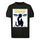 Kurzarmshirt F4NT4STIC "Kinder Batman Catwoman When In Rome with Kids Basic Tee" Gr. 110/116, schwarz (black) Jungen Shirts T-Shirts