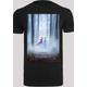 Kurzarmshirt F4NT4STIC "Herren Disney Frozen 2 Movie Poster with T-Shirt Round Neck" Gr. 5XL, schwarz (black) Herren Shirts T-Shirts