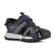 Sandale GEOX "J BOREALIS BOY B" Gr. 32, blau (navy, grau) Kinder Schuhe