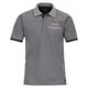 Poloshirt CASAMODA "CASAMODA Polo-Shirt uni" Gr. XL, blau (graues mittelblau) Herren Shirts Poloshirts