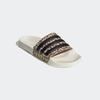 Badesandale ADIDAS SPORTSWEAR "SHOWER ADILETTE", Gr. 40,5, schwarz-weiß (sanftes weiß, core schwarz, magic beige), Synthetik, sportlich, Schuhe Badelatschen Pantolette