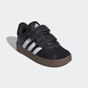 Klettschuh ADIDAS SPORTSWEAR "VL COURT 3.0 KIDS", Gr. 21, schwarz-weiß (core schwarz, cloud weiß, core schwarz), Synthetik, Leder, sportlich, Schuhe, inspiriert vom Design des adidas samba