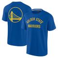 Unisex Fanatics Signature Royal Golden State Warriors Elements Super Soft Short Sleeve T-Shirt