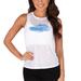 Women's Concepts Sport White Orlando Magic Infuse Lightweight Slub Knit Tank Top