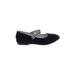 Mia Dress Shoes: Slip-on Chunky Heel Casual Black Solid Shoes - Kids Girl's Size 1