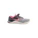 Nike Sneakers: Gray Color Block Shoes - Women's Size 6 - Almond Toe