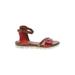 Miz Mooz Sandals: Red Solid Shoes - Women's Size 41 - Open Toe