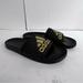 Adidas Shoes | Adidas Men's Adilette Comfort Slides Black & Gold Size 10 | Color: Black/Gold | Size: 10
