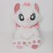Disney Toys | Aristocats Marie Plush Kitten Big Feet White Pink Disney 10.5" | Color: Pink/White | Size: Osbb