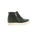 Steve Madden Wedges: Green Solid Shoes - Women's Size 9 1/2 - Round Toe