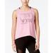 Jessica Simpson Tops | Jessica Simpson The Warm Up Juniors' Graphic Tank Top, Size Large, Retai | Color: Pink | Size: L