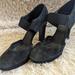 J. Crew Shoes | J. Crew Jayne Black Suede Mary Jane Heels Sz 8 | Color: Black | Size: 8