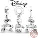 Disney Jewelry | Disney 925 Sterling Silver Wall-E Bracelet Charm | Color: Blue/Silver | Size: Os