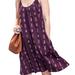 Madewell Dresses | Madewell Backyard Bbq Burgundy Cotton Ikat Slip Dress Size Small | Color: Purple/Red | Size: S