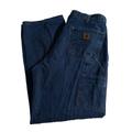 Carhartt Jeans | Carhartt B13-Dps Carpenter Denim Jeans Loose Original Fit Men's Size 35x32 | Color: Blue | Size: 35